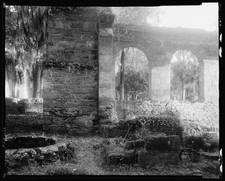 Photo:New Smyrna Florida Ruins of Monastery 1930s Stone Arches picture