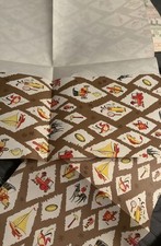 Vintage MCM 1950's Mens/Father's Day Wrapping Paper Gift Wrap 2 FullSheets RARE picture