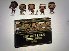 New York Knicks Funko Pop Set NBA Finals 2026 5 Pack Brunson OG Hart Champions picture