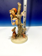 Hummel Goebel 'Out of Danger 56/8 Girl Apple Tree Dog 6.5’’in Tall picture