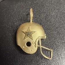 1989 NFLP Vintage 14k Gold Dallas Cowboys Charm Pendant picture