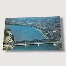 Postcard The Mississippi River Memphis Tennessee Chrome Card G202 picture