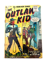 Silver Age -RARE Atlas Comics Outlaw Kid #5 - 1955 picture