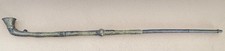 Antique Batak Brass Tobacco Pipe Tulpang Sumatra Indonesia ca1900 picture