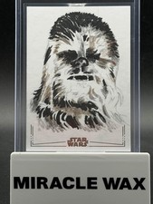 2026 Topps Chrome Star Wars Chewbacca 1/1 Sketch Card Jeff Ward Artist picture