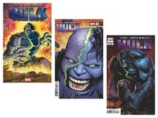 The Infernal Hulk #1,#2,#3 (1:25) Ratio Incentive Bundle NM picture