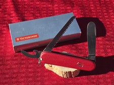 NOS “My First Victorinox” Plus Swiss Army Beginner Pocket Knife 84mm Red 53565 A picture