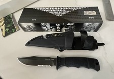 Sog 2005 Seal Pup Elite E37T Fixed Blade Knife DISCONTINUED Black Finish picture