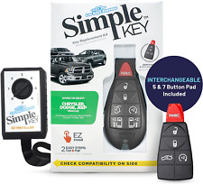 Simple Key Programmer & Key Fob for Select Chrysler, Dodge, Jeep, Ram, Volkswage picture