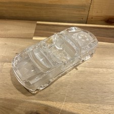R A R E   HOFBAUER “MAGIC CRYSTAL “ PORSCHE BOXSTER”VINTAGE-GLASS PAPERWEIGHT picture