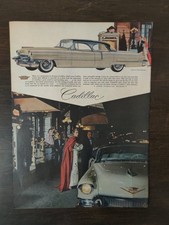 Vintage Cadillac 1950s Classic Car Luxury Lifestyle Full Page Original Ad picture