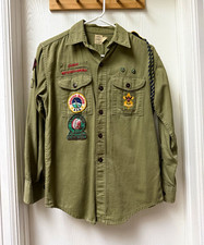 Vintage 1970’s Boy Scouts Long-Sleeve Shirt - Boy’s L / Women’s S picture