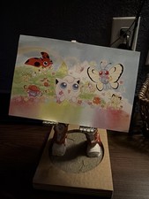 Pokemon Southern Island Post card flower jigglypuff butterfree meowth picture