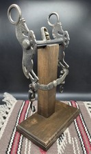 Antique August Buermann Rearing Horse Roller Bit Circa Late 1800s picture