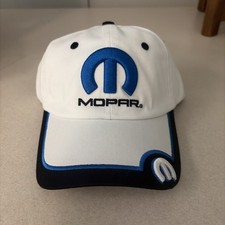 NEW MOPAR WINNER’S CIRCLE CHAMPIONSHIP HAT/CAP WHITE (SHIPS IN A BOX) picture