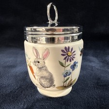 Vintage Royal Worcester Porcelain King Size Egg Coddler Skippety Tale picture