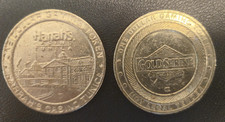 Harrah’s Casino $1 Slot Gaming Token/Tunica & Gold Strike Token - Robinsonville picture