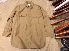 ORIGINAL WWII US ARMY M1935 M35 EM NCO WOOL COMBAT FIELD SHIRT-MEDIUM 40R picture
