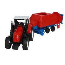 NEWRAY 1:32 Die Cast Country Life Tractor Play Set, Color May Vary picture
