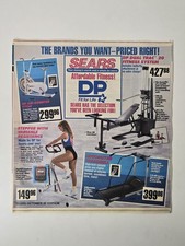 Vintage 1989 Sears October 22 Catalog Craftsman Fitness Electronics 16 Pages Ad picture