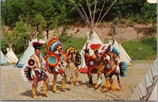 c1950s Native Americana Postcard 