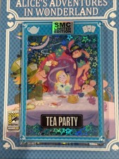 SMC Alice In Wonderland/TeaParty Blue Stars /50 SDCC Saturday Morning Cards 2026 picture