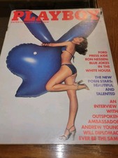 play boy magazine vintage trump picture