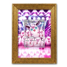 Wigglytuff 105/094 Illustration Rare Gold Frame and Art Insert picture