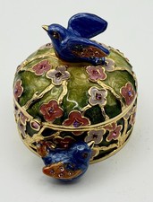2004 Estee Lauder Jay Strongwater Bird in Bloom Beyond Paradise Solid Perfume picture