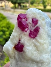 Natural Beautiful Top Quality Ruby with Combine Albit Specimen 210 Carats picture