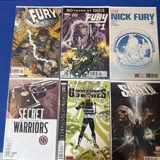Nick Fury of SHIELD Mixed Comic Lot Of 6  (Marvel, 1995-2020) High Grade, VF/NM picture