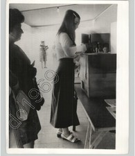 Young Woman Casts Ballot in First Election SANTIAGO CHILE 1971 Press Photo picture