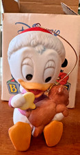 Vintage 1984 Goebel Disney Babies - Baby Daisy Duck - Ceramic Ornament picture
