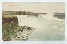 Niagara Falls c1910 Postcard, General View Niagara Falls American & Canadian picture