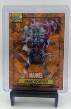 2024 Topps Chrome Marvel Sapphire Jane Foster #22 Orange Refractor /25 picture