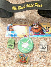 VERY RARE FAREWELL MR TOAD DISNEYWORLD FLORIDA PINS AND MORE picture