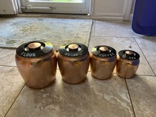 MCM vintage 4 piece canister set picture