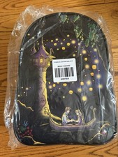 NWT Loungefly Disney Tangled Rapunzel Light Up Mini Backpack - *READ* picture