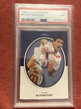 2008 ACE Authentic Grand Slam Stars Novak Djokovic #S3 PSA 9 MINT picture