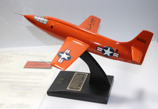 USAF Bell X-1 Experimental Chuck Yeager Signed COA Desk Model 1/32 SC Airplane picture