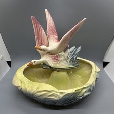 Vintage McCoy Pottery HNH Top 100 Flying Duck Geese Planter picture