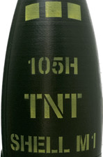 STENCIL ONLY - 105mm M1 TNT Stencil picture