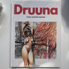DRUUNA PAOLO ELEUTERI SERPIERI - COMIC ART- French Version Rare picture