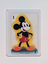 Mickey Mouse 1938 Castell Bros Shuffled Symphonies Blue Back Walt Disney Card picture