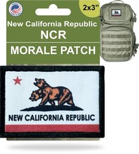 New California Republic Morale Patch Tactical - NCR Flag Patch picture