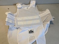Vintage 1995 ABA American Body Armor Level IIA Ballistic Vest White XL picture