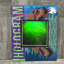 Vintage 1996 LIGHTRIX Red Beam Birds Of Prey Hologram 3D Image Made In USA RARE picture