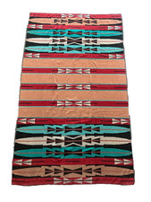 VTG Royal Terry Geometric Southwestern Beach Towel Brazil 38 x 64