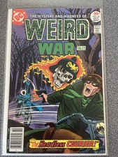 WEIRD WAR TALES #56 (1977) High Grade Dc Bronze Horror picture