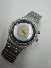 Junk SWATCH Irony Loomi Zebah YGS9000 Quartz Watch Vintage Untested Rare Japan picture